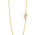 CZ Side Pendant – Sleek & Sparkling Everyday Wear | Peora