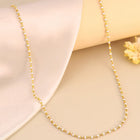 Delicate Bead Studded Necklace Chain