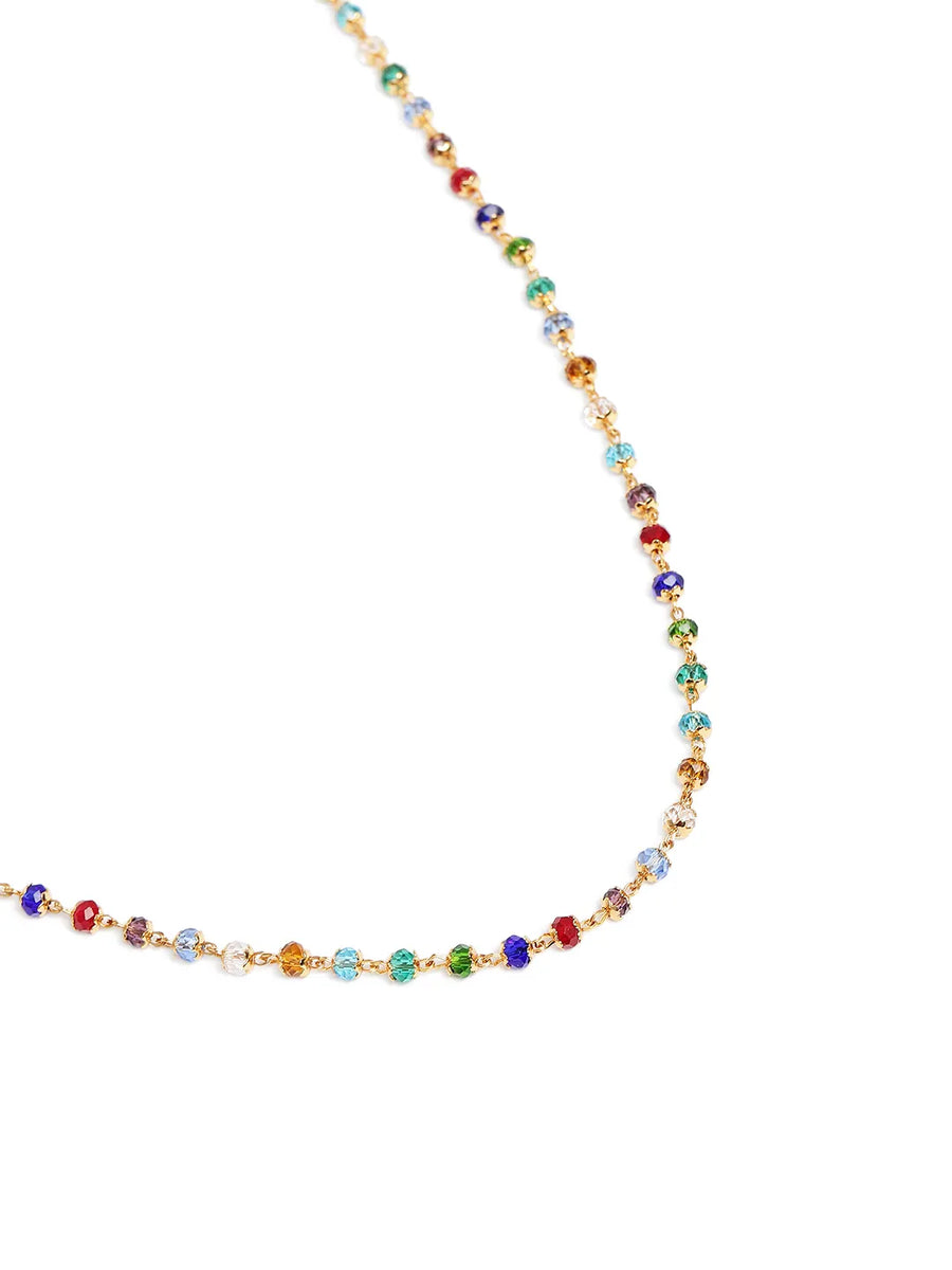 Eternal Charm Beaded Link Necklace