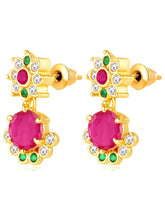 CZ Drop Earrings | Peora Elegant Drop Jewellery

