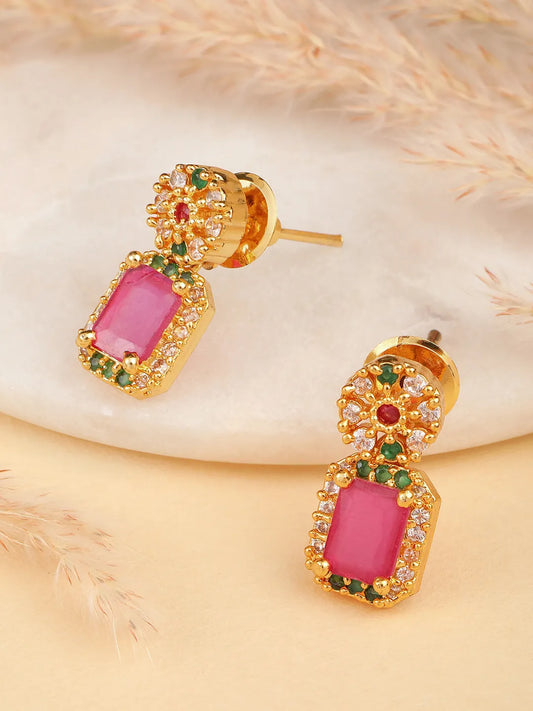 Crystal Drop Earrings | Sparkling Fashion Jewellery by Peora