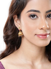 Kundan Jhumka Earrings – Traditional Elegance with Royal Charm | Peora