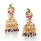 Kundan Jhumka Earrings – Traditional Elegance with Royal Charm | Peora