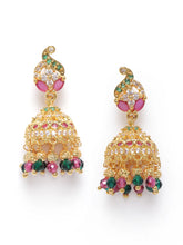 Kundan Jhumka Earrings – Traditional Elegance with Royal Charm | Peora