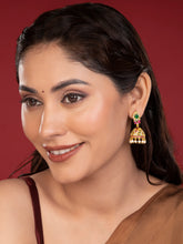 Beautifully Embellished Pearl Jhumkas