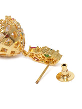 Beautifully Embellished Pearl Jhumkas