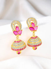 Dazzling Bead & CZ Jhumka Drops