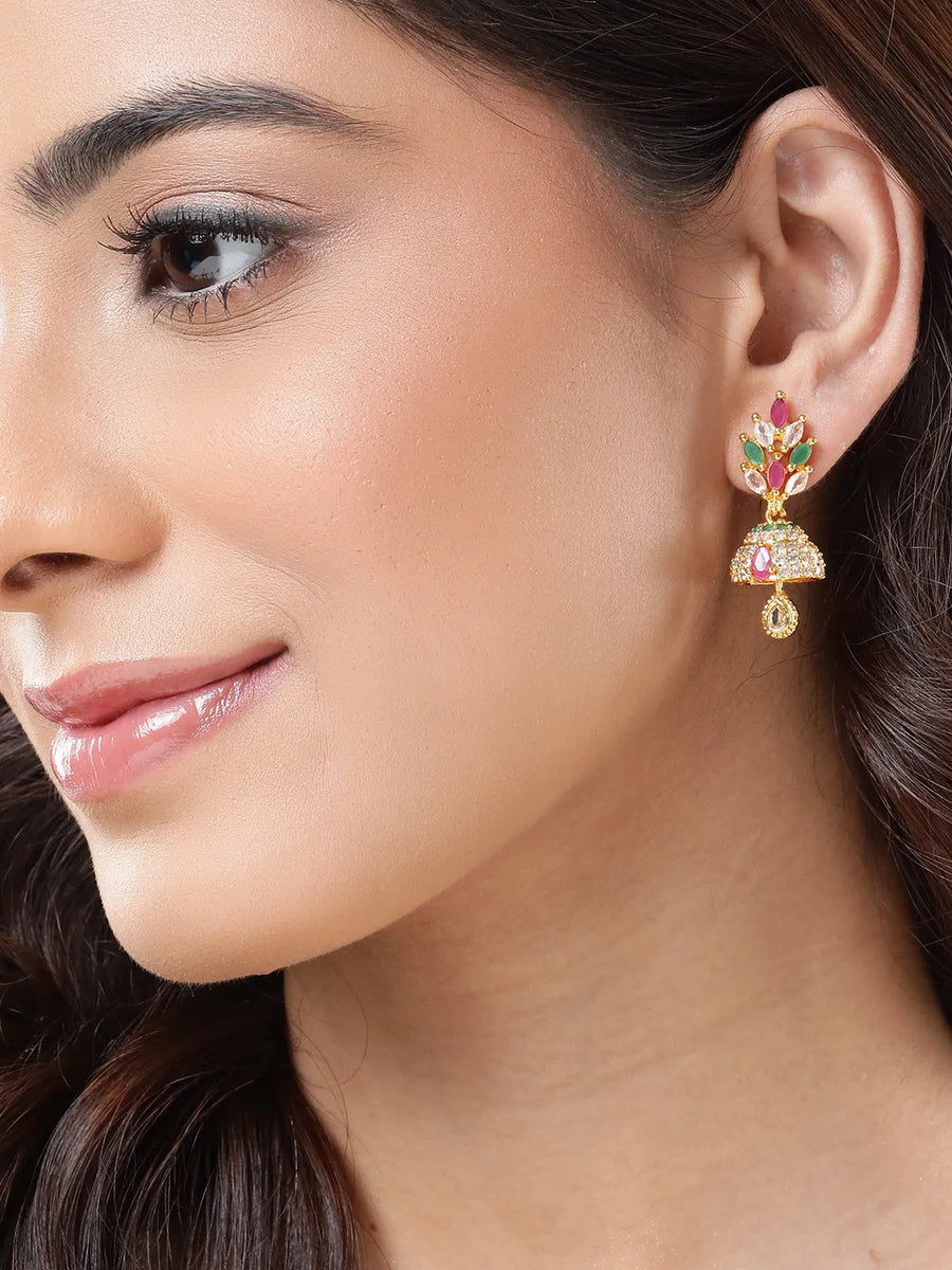 Kundan Jhumka Earrings | Traditional & Festive Designs – Peora
