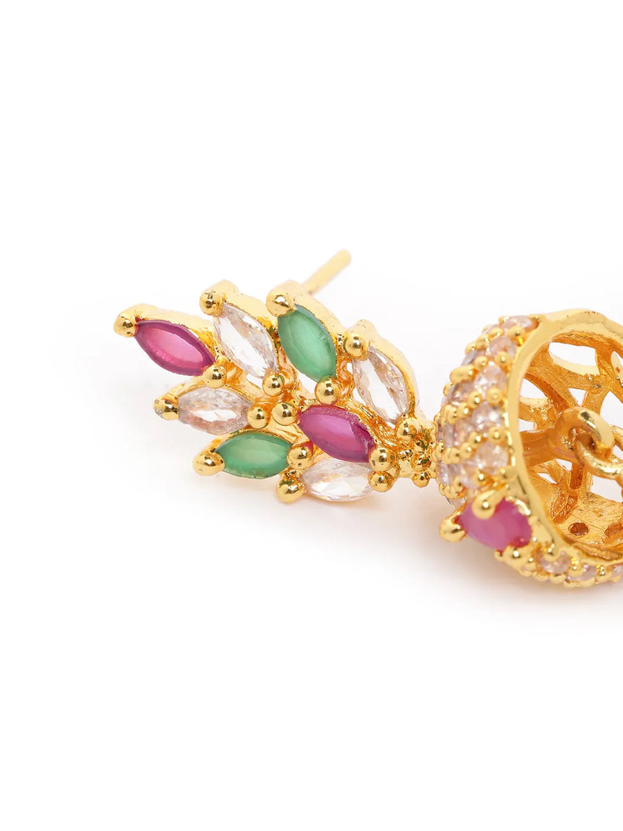 Kundan Jhumka Earrings | Traditional & Festive Designs – Peora