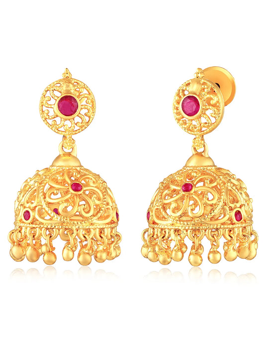 Ethnic Jhumka Earrings | Traditional & Elegant Designs – Peora