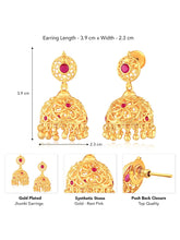 Ethnic Jhumka Earrings | Traditional & Elegant Designs – Peora