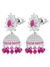 Sparkling CZ Jhumki Earrings | Find Your Pair at Peora Jewellery

