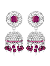 CZ Jhumki Design – Elegant CZ Jewelry by Peora

