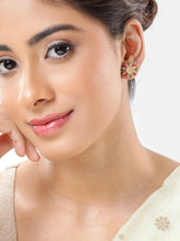 Kundan Stud Earrings | Traditional & Elegant Styles – Peora