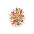 Kundan Stud Earrings | Traditional & Elegant Styles – Peora