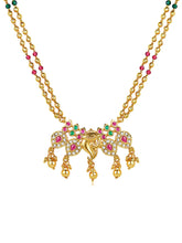 Radiant Green & Pink Mangalsutra