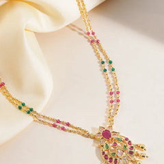 Trendy Beads & Faux Kundan Mangalsutra