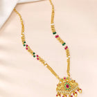 Vibrant Beads & Faux Kundan Mangalsutra