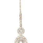 Gold Plated White Kundan Choker for Women