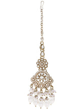 Gold Plated Kundan Pearl Grand Necklace Set