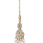 Gold Plated Kundan Pearl Grand Necklace Set