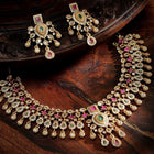 Gold Plated Kundan Bridal Jewellery Set