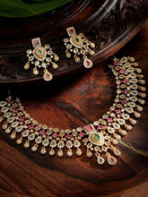 Gold Plated Kundan Bridal Jewellery Set