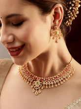 Gold Plated Kundan Bridal Jewellery Set
