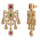 Gold Plated Kundan Bridal Jewellery Set