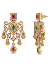 Gold Plated Kundan Bridal Jewellery Set