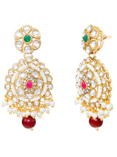 Kundan Multi Colour Choker Jewellery Set for Women