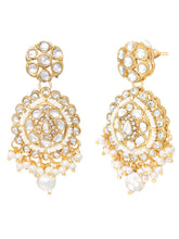 Kundan White Pearl Choker Jewellery Set for Women