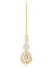 Kundan White Pearl Choker Jewellery Set for Women