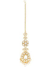 Gold Plated Royal Pearl Kundan Choker set