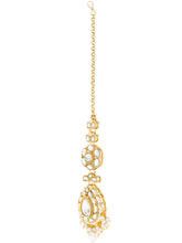 Gold Plated Royal Pearl Kundan Choker set