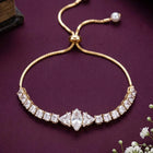 Gold Plated Couture Bow Bracelet