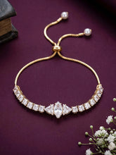 Gold Plated Couture Bow Bracelet