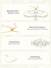Gold Plated Couture Bow Bracelet