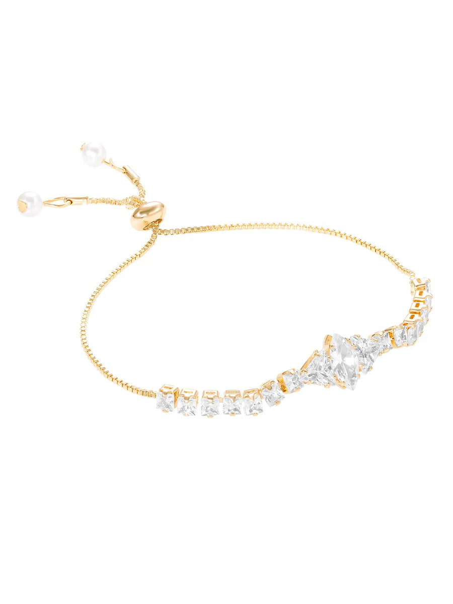 Gold Plated Couture Bow Bracelet