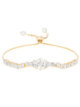 Gold Plated Couture Bow Bracelet