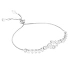Rodium Plated Couture Bow Bracelet