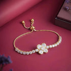 Gold Plated Petal Luxe Bracelet