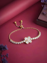 Gold Plated Petal Luxe Bracelet