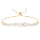Gold Plated Trinity Gleam Bracelet