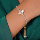 Gold Plated Bloom Aura Bracelet