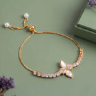 Gold Plated Bloom Aura Bracelet