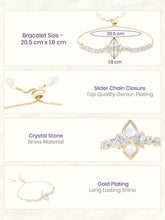 Gold Plated Bloom Aura Bracelet