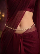 Gold Plated Droplet Crystal Belly Chain