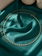 Gold Plated Droplet Crystal Belly Chain