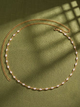 Gold Plated Marquise Crystal Belly Chain